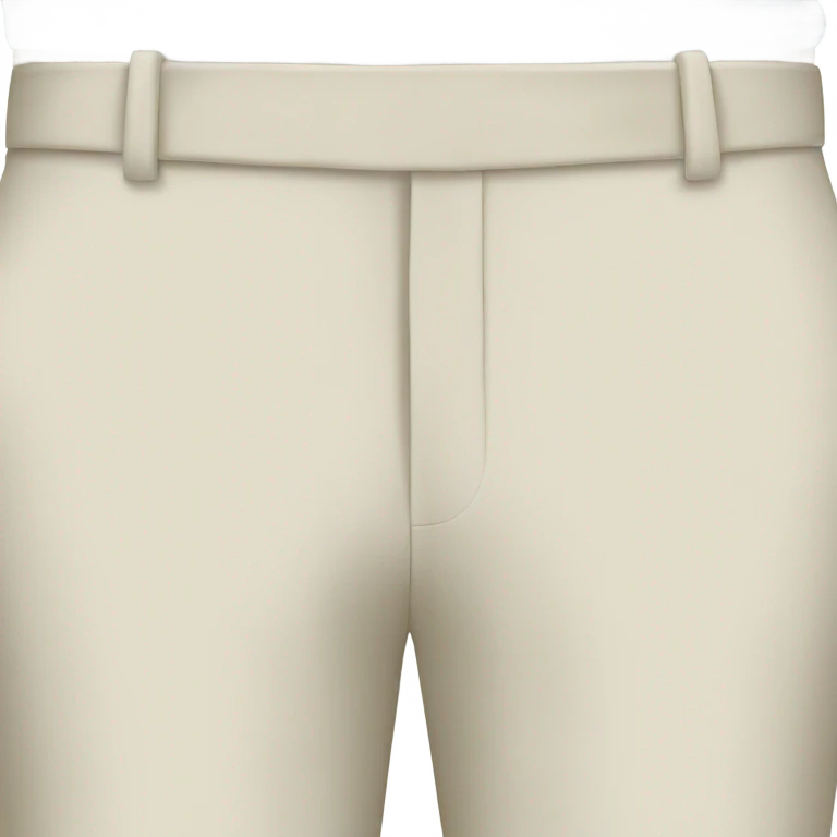 cream trousers emoji
