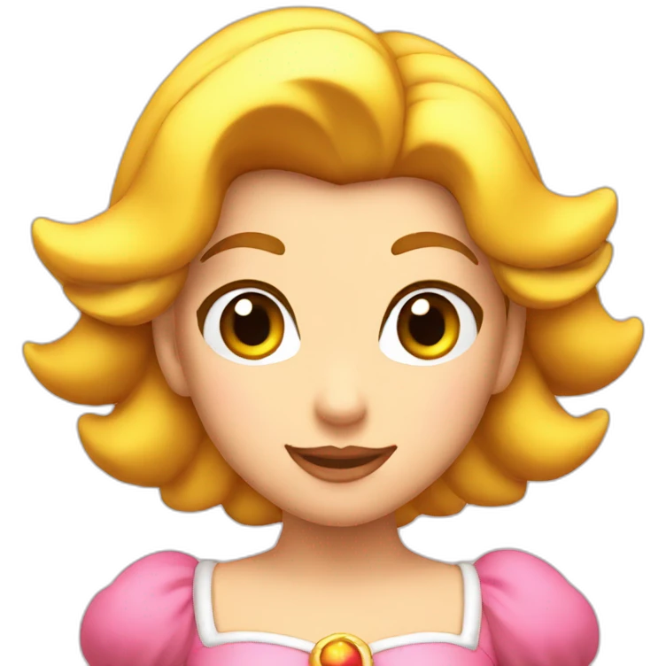 Princess peach emoji