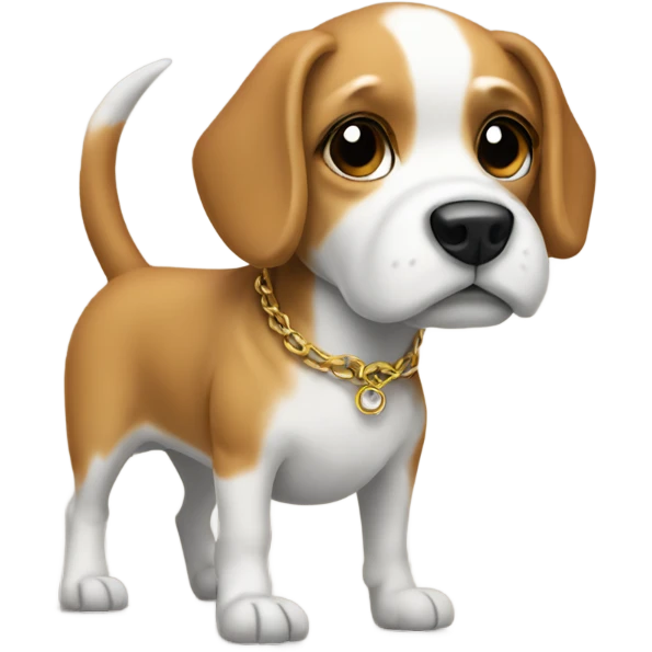 Dog in heels  emoji