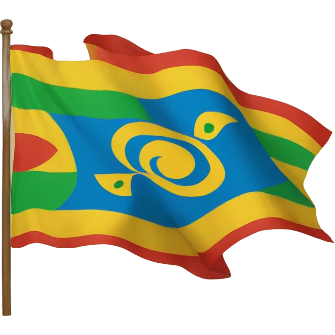Drapeau kabyle  emoji
