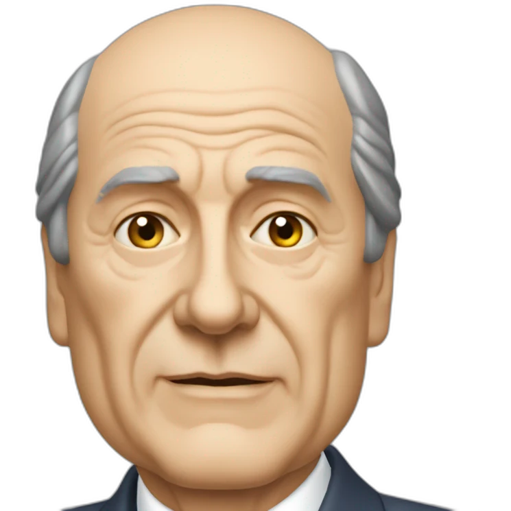 François Mitterand en emoji emoji