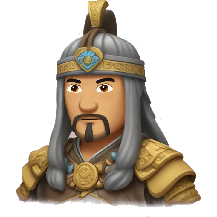 Genghis Khan love emoji