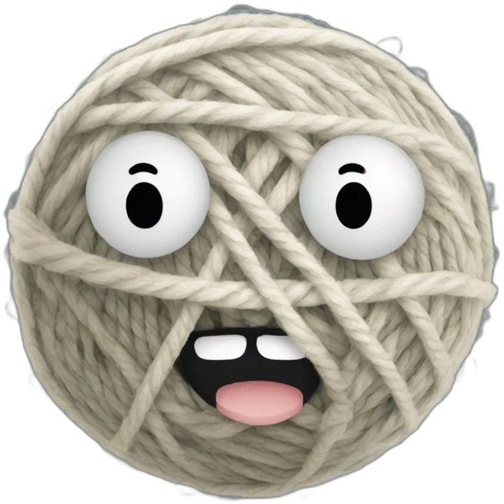 mad ball of yarn emoji