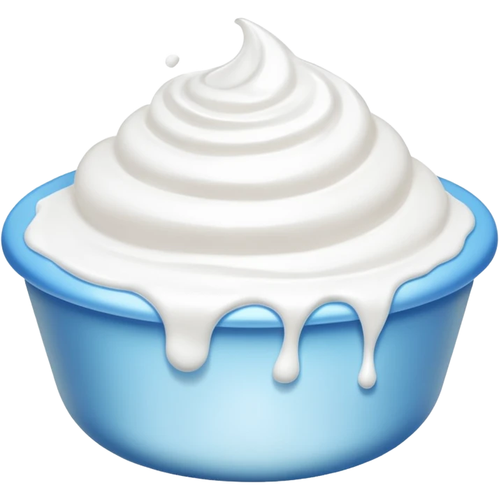 Shaving cream  emoji