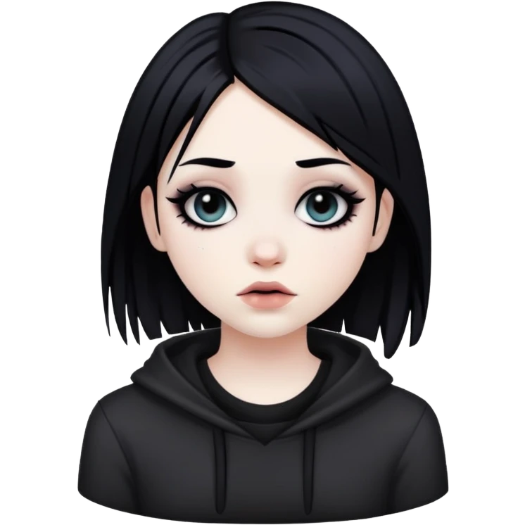 emo girl  emoji