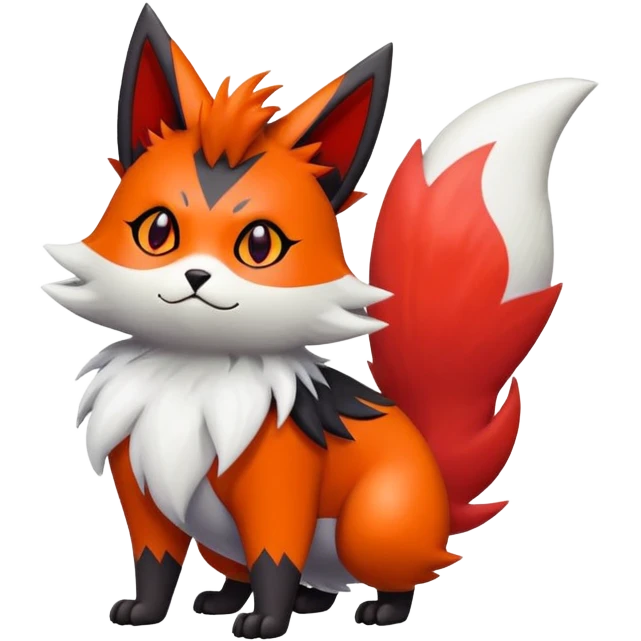 Zorua-Zangoose-Litten-hybrid-creature emoji