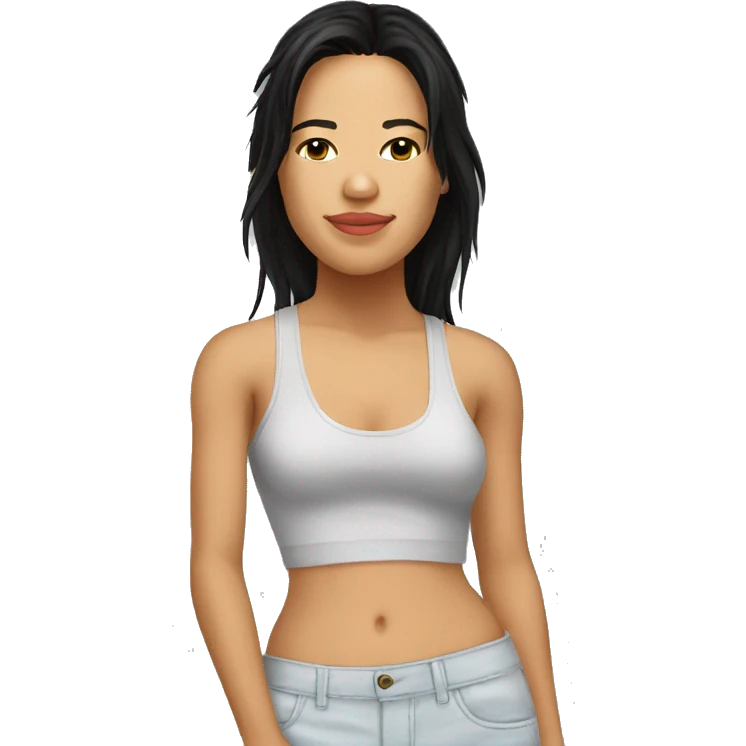 Michelle Rodriguez tanktop emoji