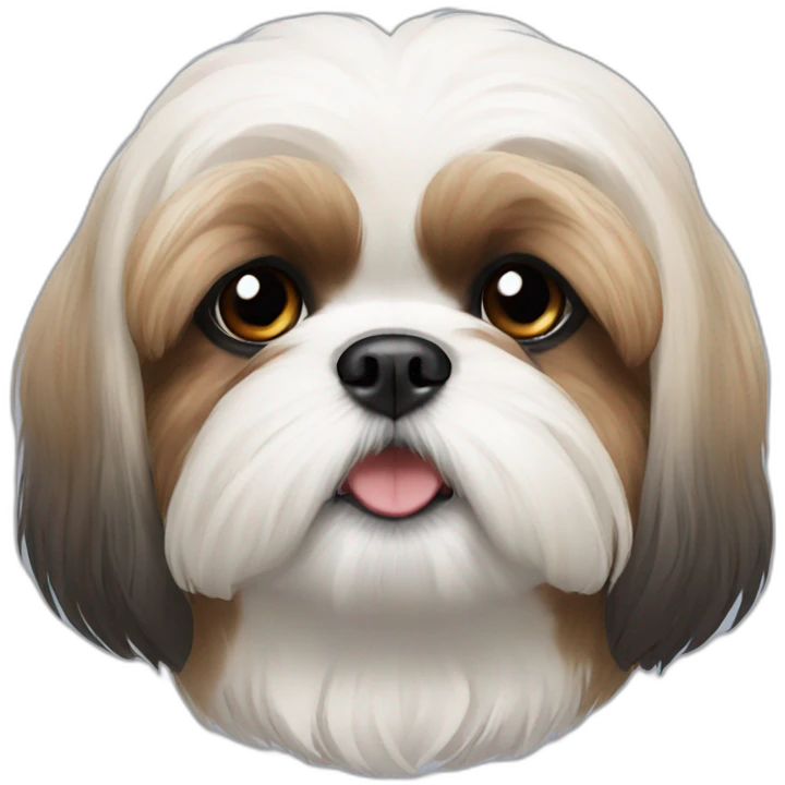 Shih Tzu face emoji