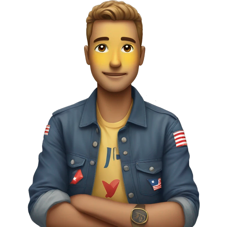 Love dengan bintang bintang  emoji