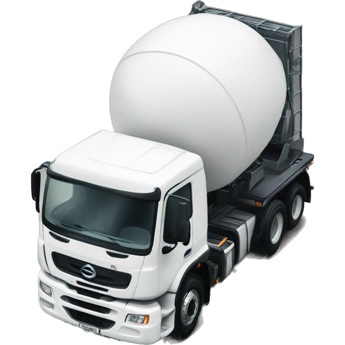 mixer lorry emoji