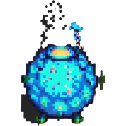 a fart, pixel art style emoji