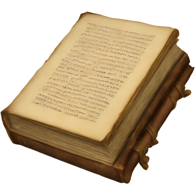 antique book emoji