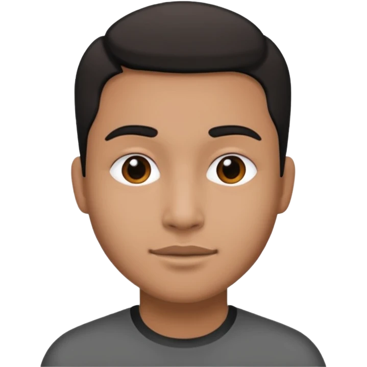 make it just have the color black and white emoji