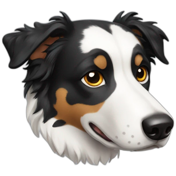 spotted-border-collie emoji