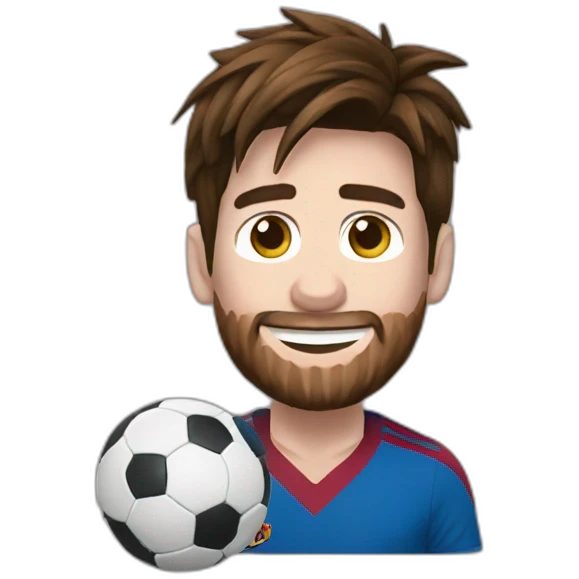 MESSI CON REGALO emoji