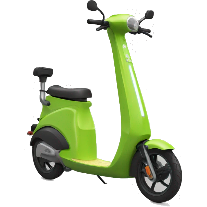 micro mobility station scooter, bike, parking emoji
