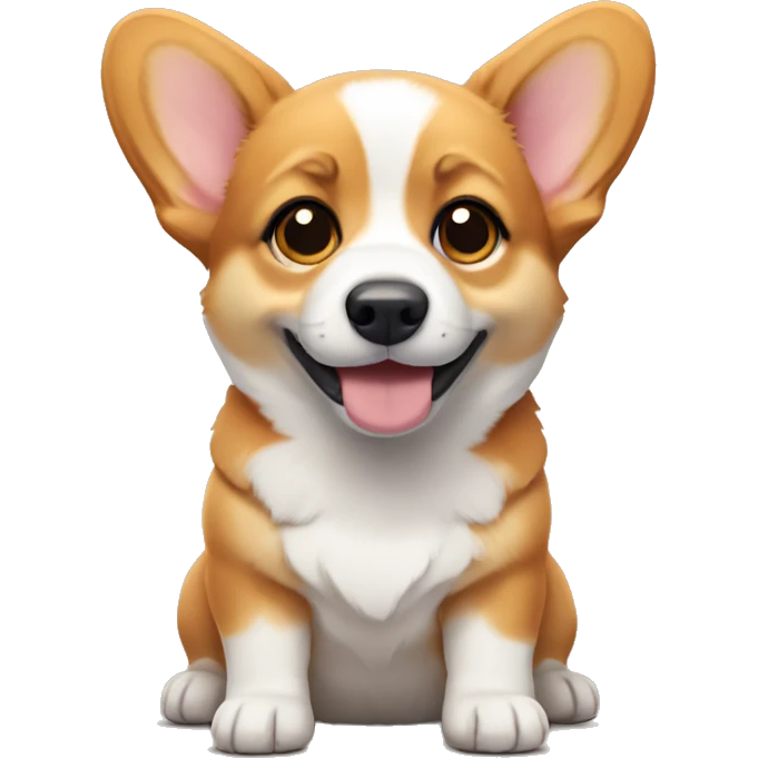 Corgi puppy emoji