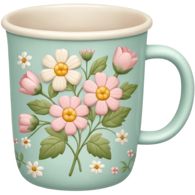 Cottage core cup emoji
