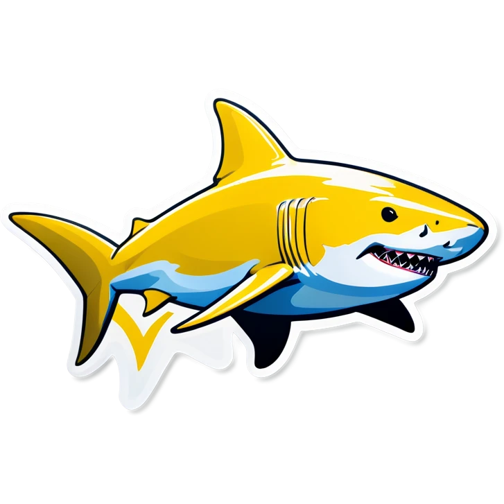 golden shark emoji