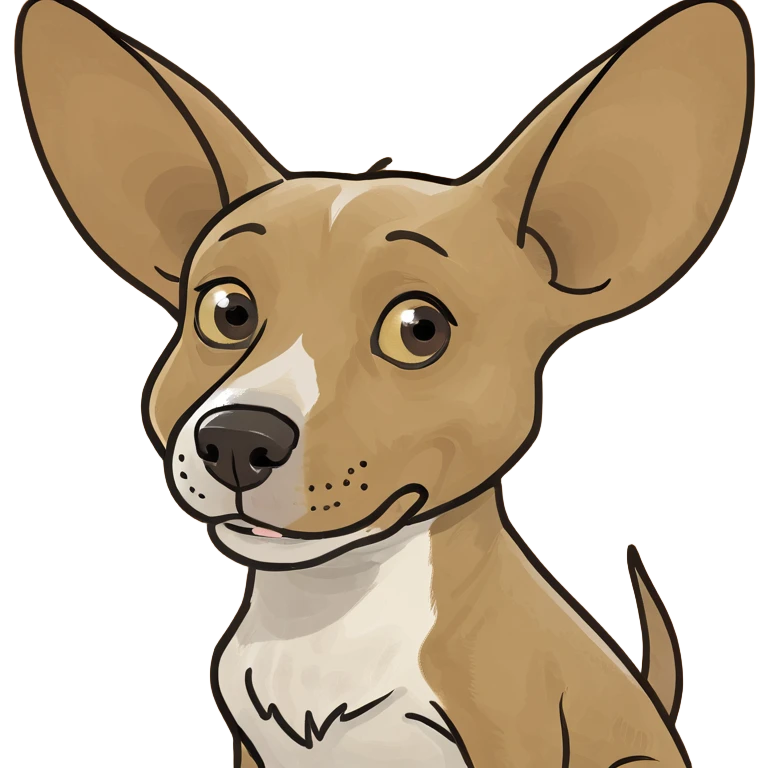 Dog with huge ears  emoji