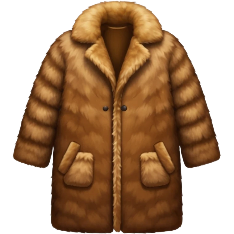 Fur coat from animals  emoji