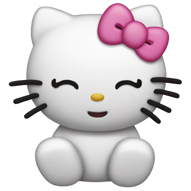 Hello kitty emoji