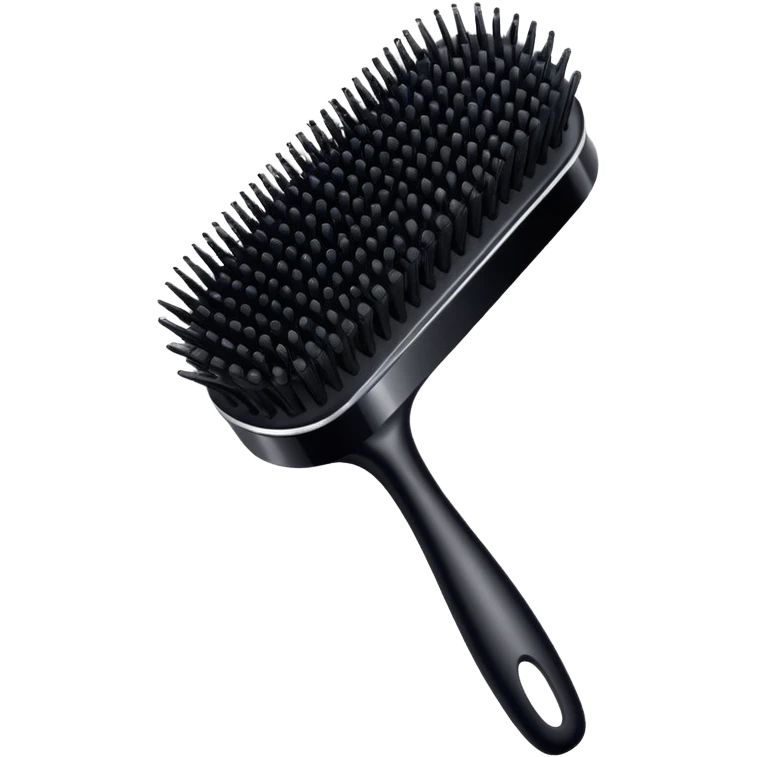 Hair brush that says Dior emoji