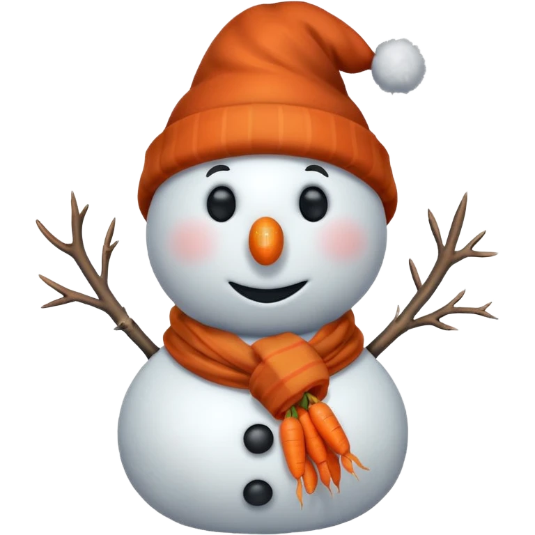 a snowman with the "S" logo emoji