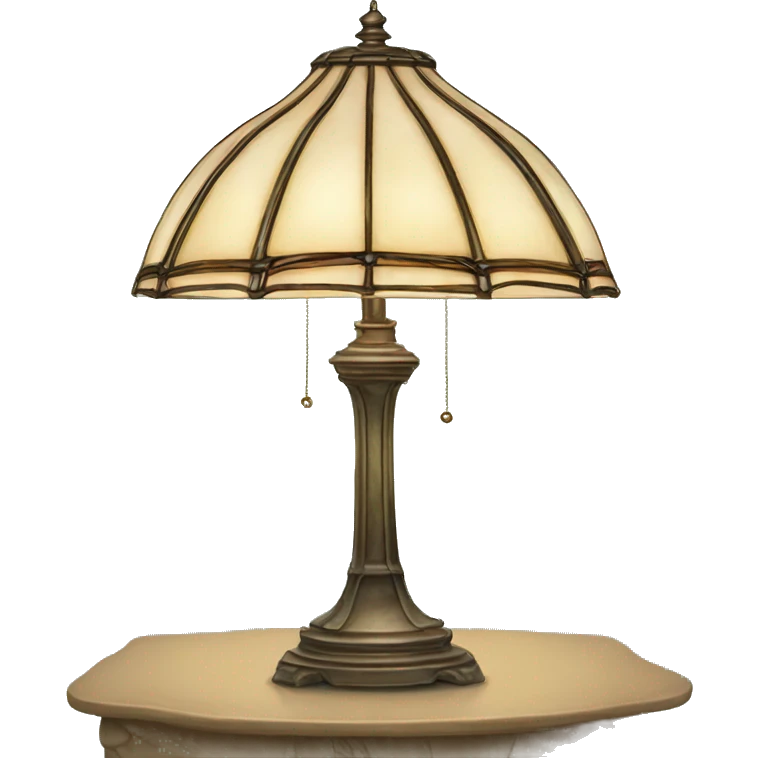 Tiffany lamp emoji
