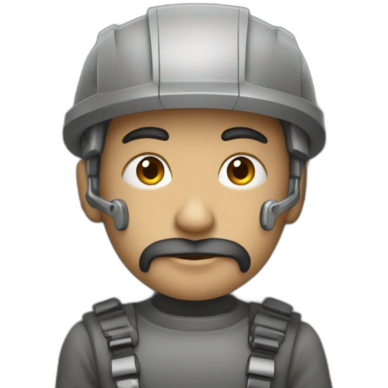 Machiniste itinérant emoji