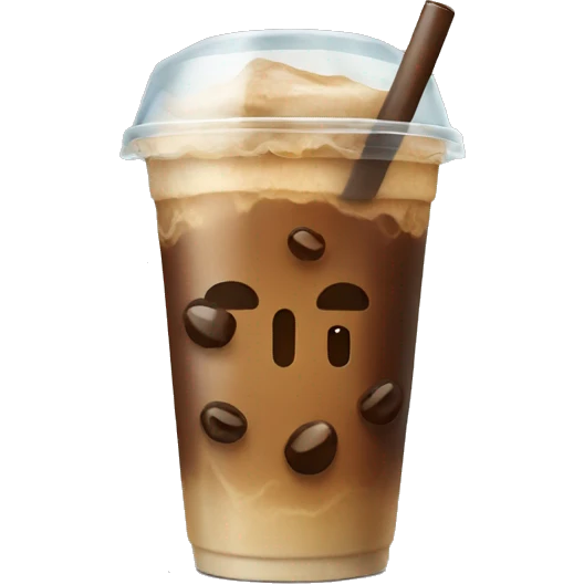Iced coffe emoji