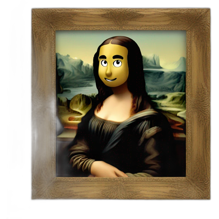 mona lisa emoji
