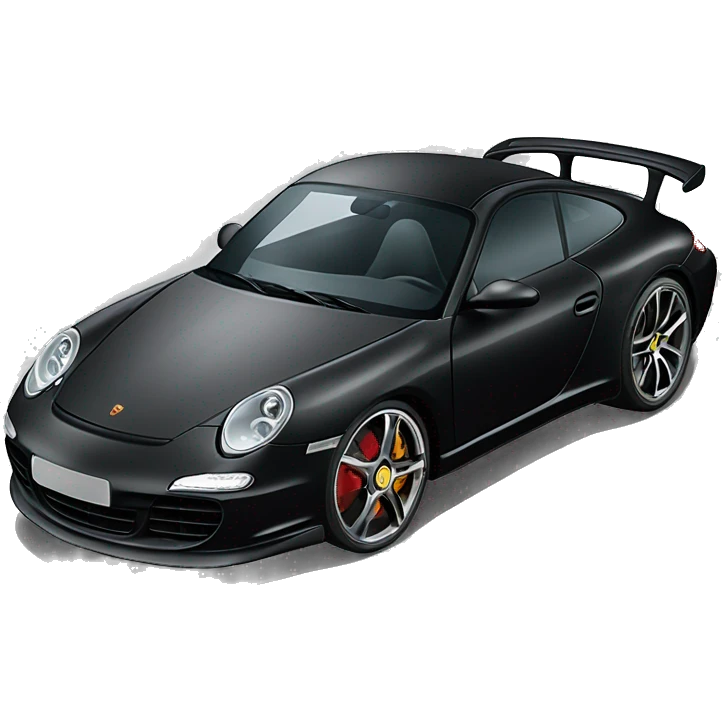 Porsche 997 schwarz  emoji