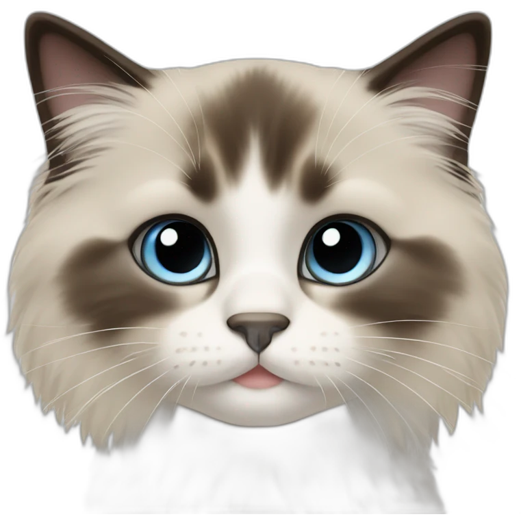 ragdoll kitten emoji