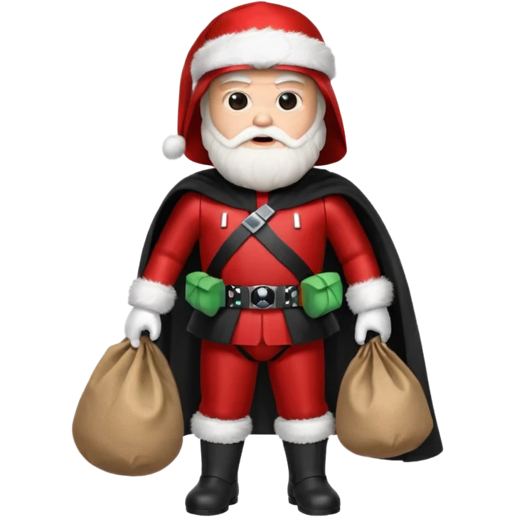 darth vader santa emoji