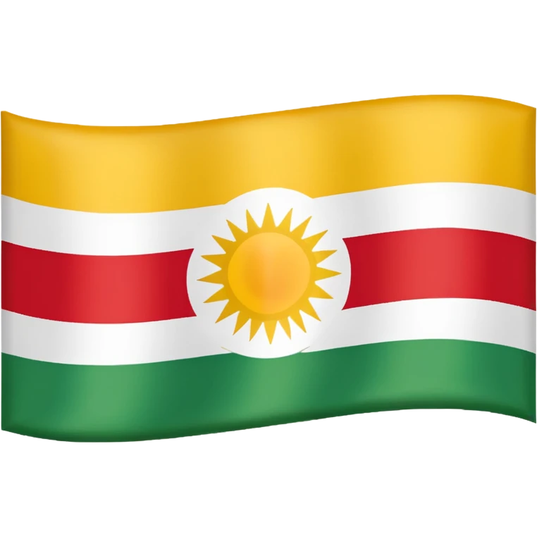 kurdistan flag emoji