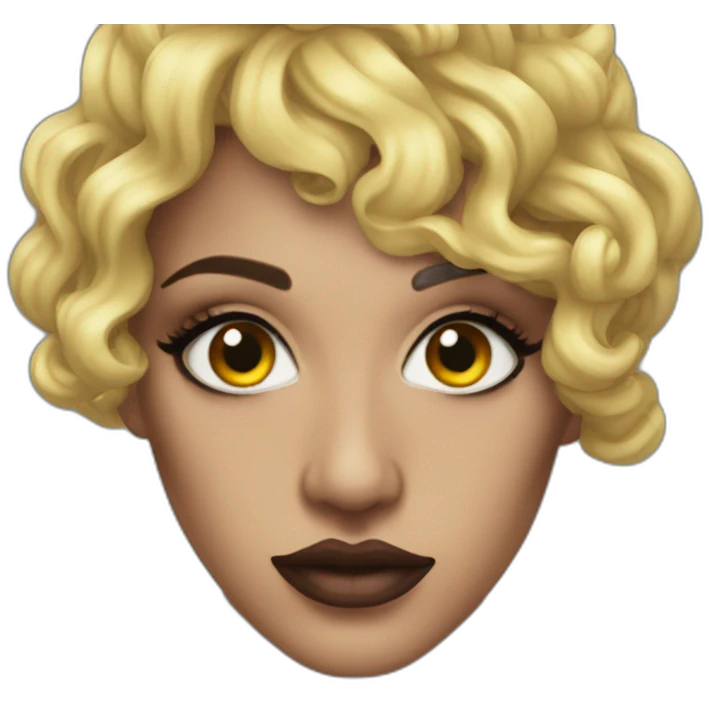 Médusa makup emoji