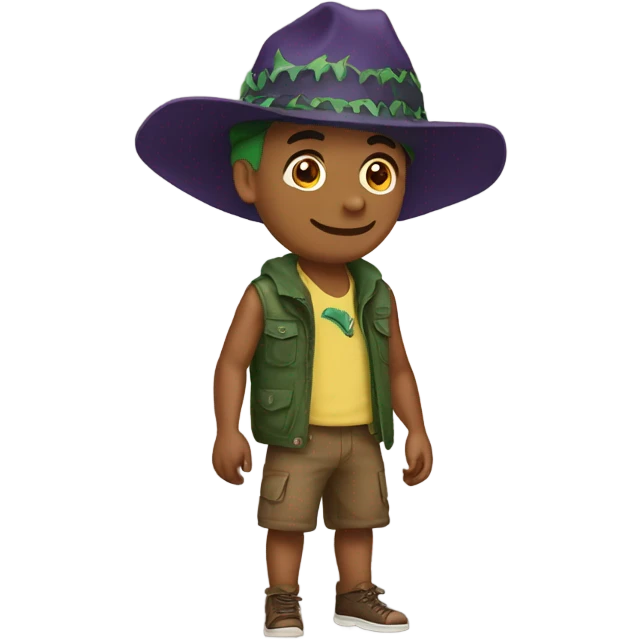 Travis hunter with a dinosaur hat emoji