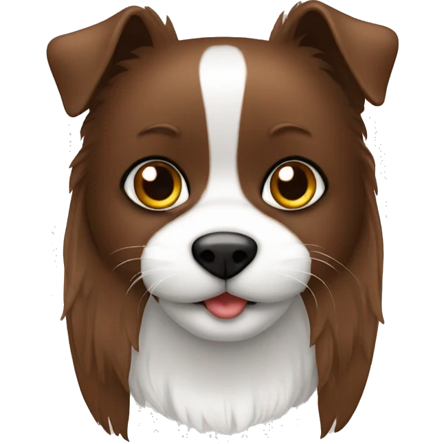 chat tache marron noir blanc$ emoji
