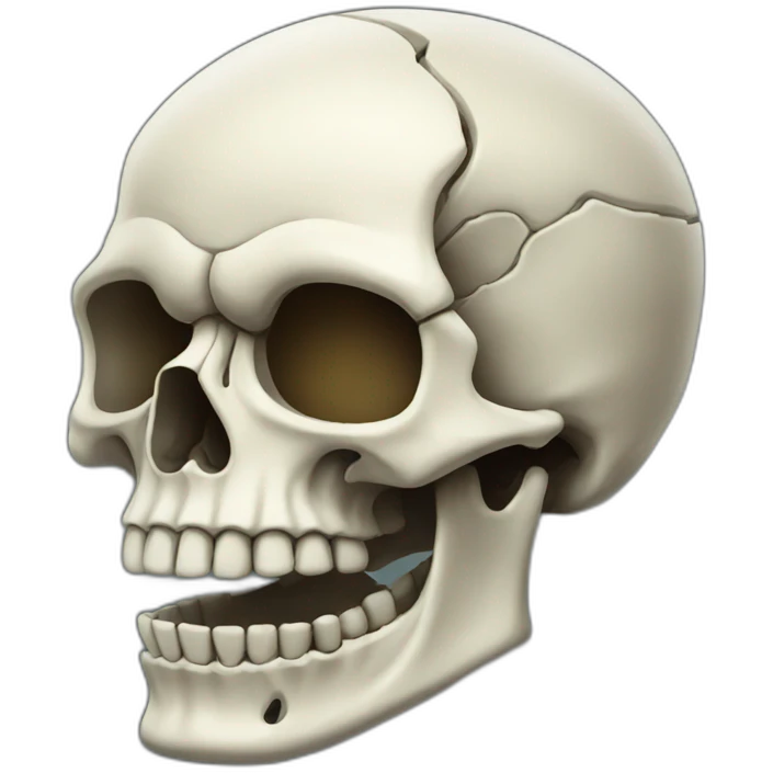 skeleton head emoji