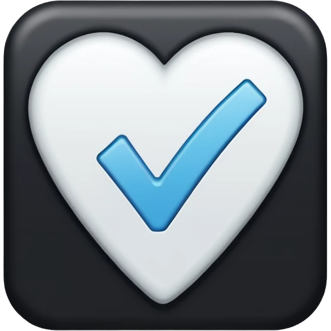 галочка как в тик токе emoji