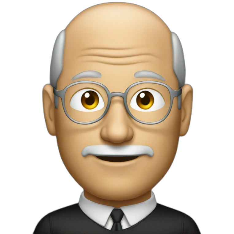 Steve Jobs using android phone  emoji