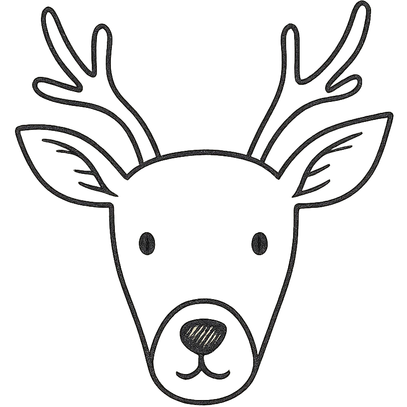 deer's face emoji