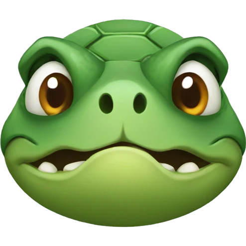 Angry turtle emoji