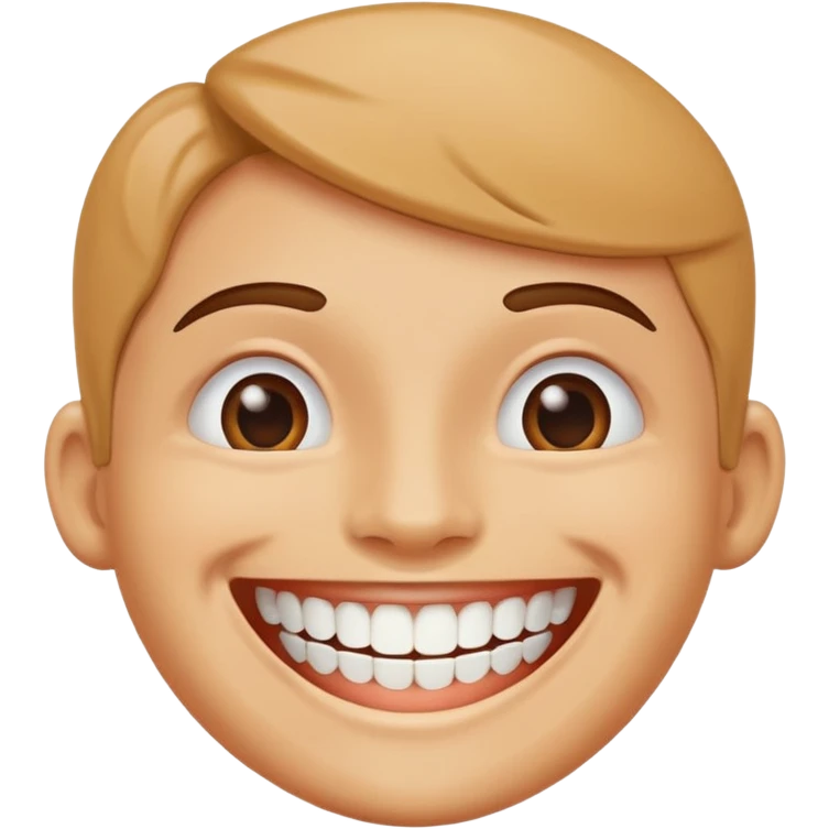 WHITE SMILE  emoji