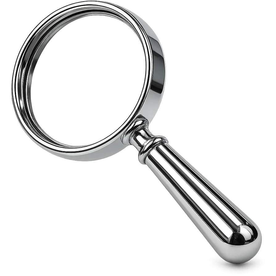 magnifying glass emoji