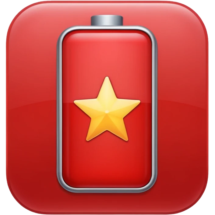 low battery icon apple emoji