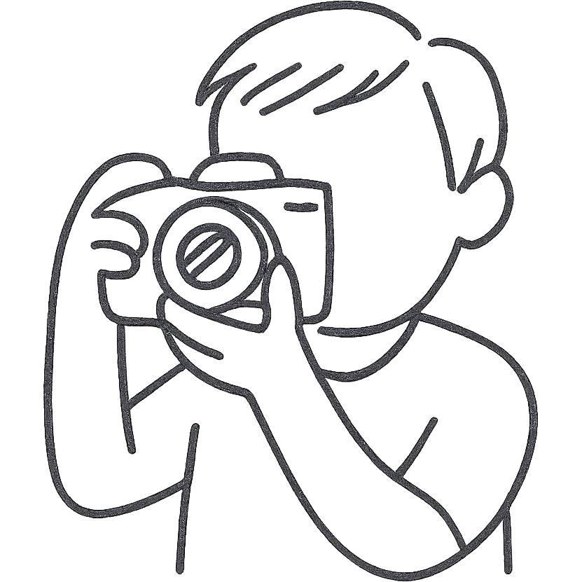 A photographer icon emoji