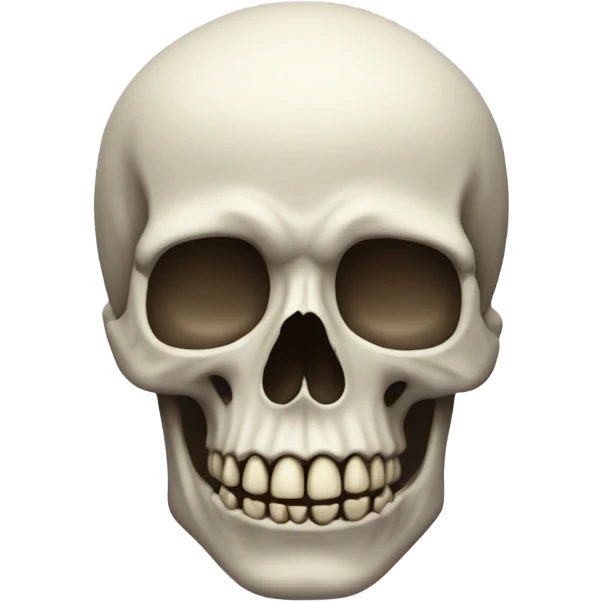 Tête des mort emoji
