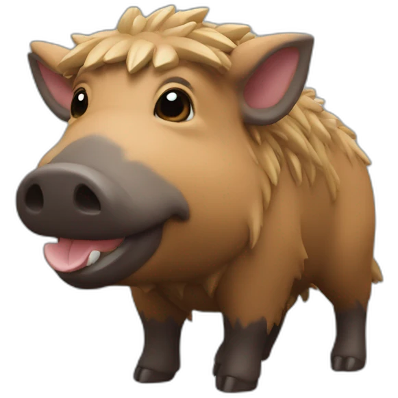 keycap boar emoji
